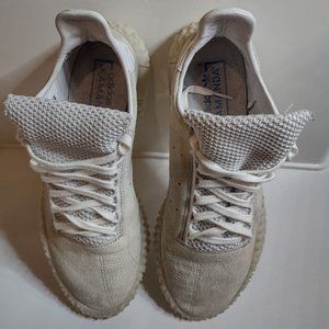 Adidas Kamanda Off White Suede Sneakers DB2778 Athletic Shoes Men's Sz 9.5 US